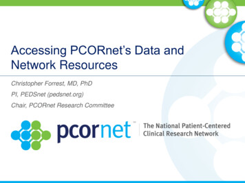 Accessing PCORnet's Data And Network Resources