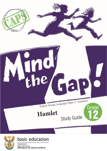 Grade 12 English Hamlet Study Guide - GIFS