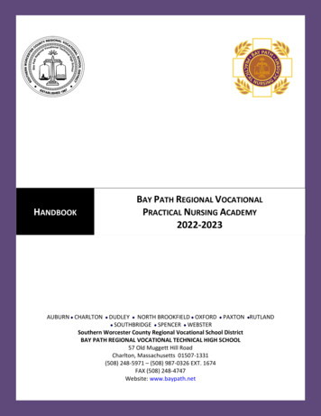 Bay Path Regional Vocational Practical Nursing Program