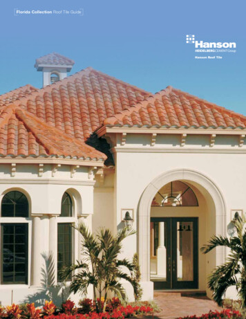 Florida Collection Roof Tile Guide - Atlantis Roofing Of Naples
