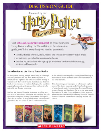 Harry Potter Series Discussion Guide