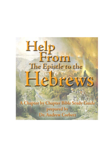 Introduction To Hebrews - Dr. Andrew Corbett