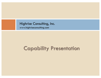 Highrise Consulting, Inc.