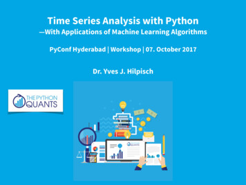 Time Series Analysis With Python - Hilpisch