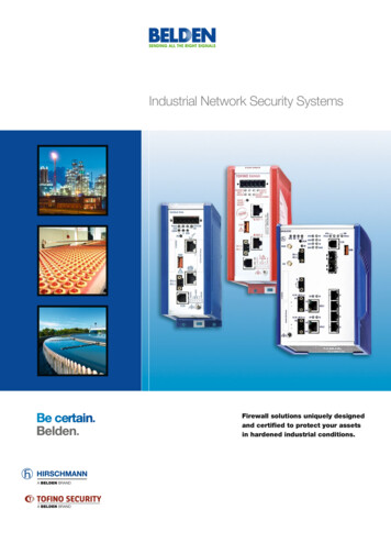 Industrial Network Security Systems - Belden