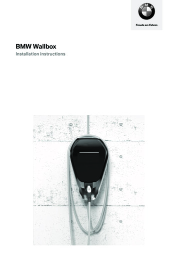 BMW Wallbox Installation Instructions