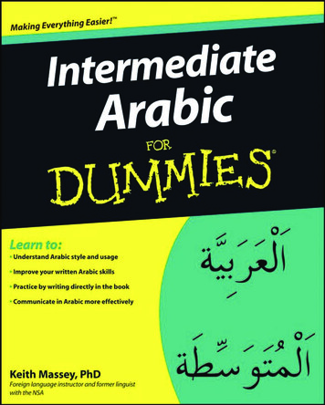 Intermediate Arabic For Dummies - Yola