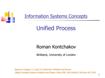 Unified Process - Birkbeck, University Of London