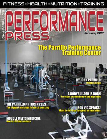 The Parrillo Performance Training Center