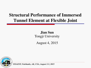 Structural Performance Of Immersed Tunnel Element At . - Cesticc.uaf.edu