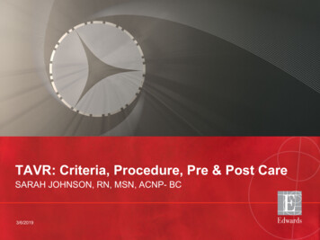 TAVR: Criteria, Procedure, Pre & Post Care