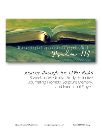 Journey Through The 119th Psalm