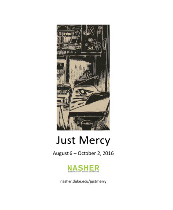 Just Mercy - Nasher Museum Of Art At Duke University