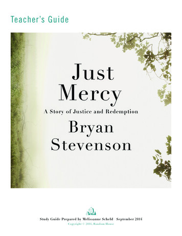 A Story Of Justice And Redemption Bryan Stevenson