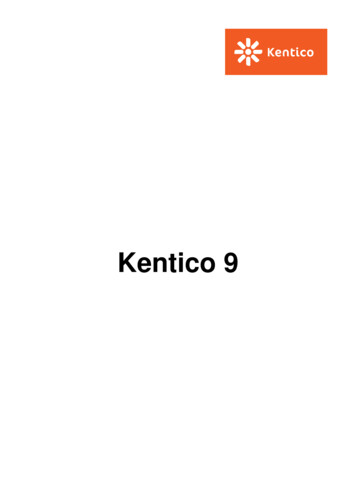 Kentico 9