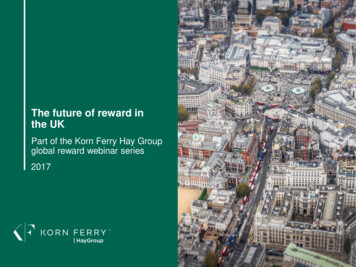 The Future Of Reward In The UK - Korn Ferry