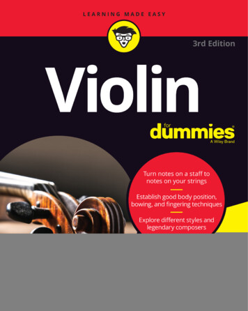 Violin - .e-bookshelf.de