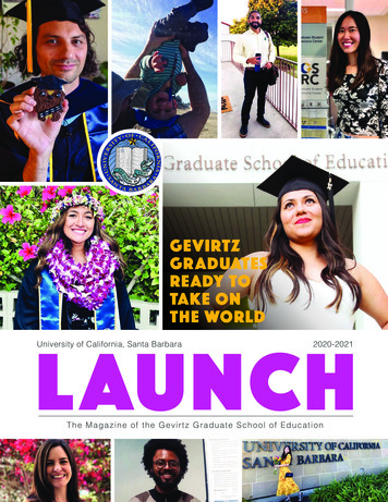 Gevirtz Graduates Ready To Take On The World Launch