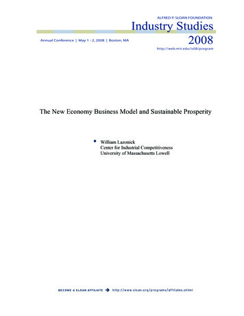 The New Economy Business Model And Sustainable 