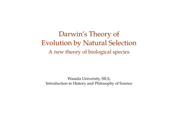 Darwin’s Theory Of Evolution By Natural Selection