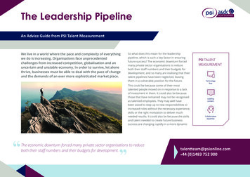 The Leadership Pipeline - PSI Online