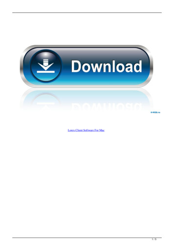 Lorex Client Software For Mac