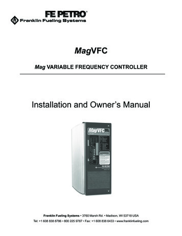 MAGVFC Installation And Oweners Manual - Jmesales 