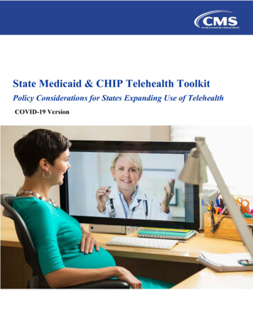 State Medicaid And CHIP Telehealth Toolkit