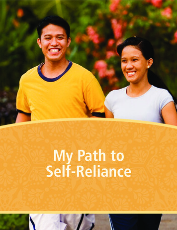 My Path To Self-Reliance
