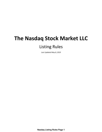 The Nasdaq Stock Market LLC