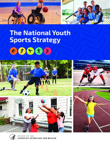 The National Youth Sports Strategy - Health