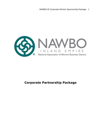 Corporate Partnership Package
