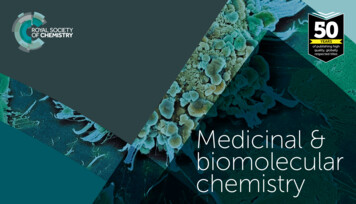 Medicinal & Biomolecular - Royal Society Of Chemistry