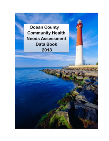 Ocean County Community Health Needs Assessment Data 