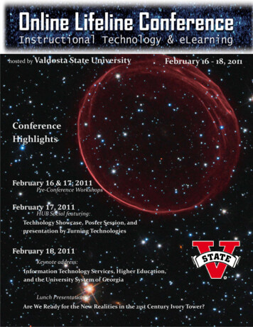 VSU Online Lifeline Conference - Vtext.valdosta.edu