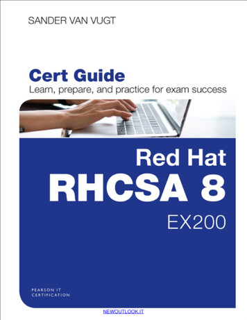 Red Hat RHCSA 8 Cert Guide: EX200 - Dl1.newoutlook.it