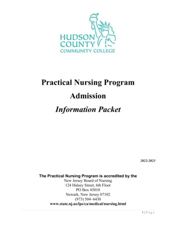 Practical Nursing Program Admission