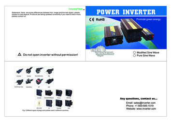 12V/24V/48V Power Inverter User Manual