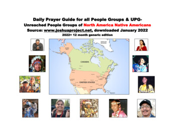 2022 Daily Prayer Guide For All People Groups & UPGs Of .