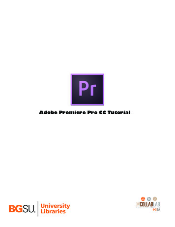 Adobe Premiere Tutorial - ProDesignTools: Helping Adobe .