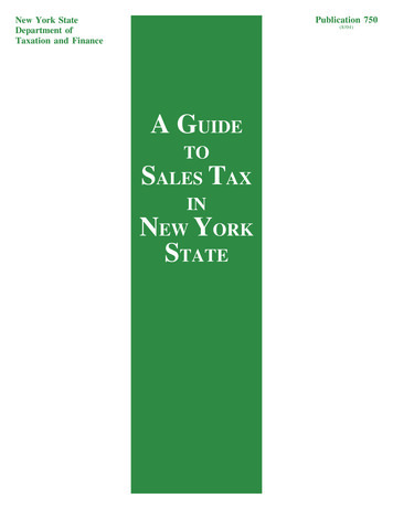 A GUIDE TO SALES TAX - Online-Tax-ID-Number 