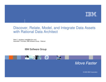 Discover, Relate, Model, And Integrate Data Assets With Rational Data .
