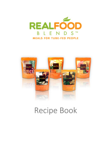 Recipe Book - Formatted Edits Final - Real Food Blends