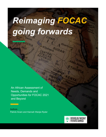 Reimaging FOCAC Going Forward Final - Usercontent.one
