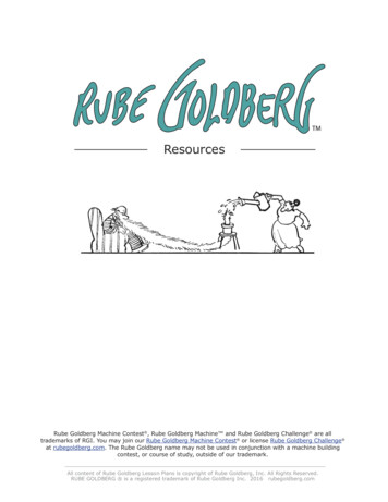 Rube Goldberg Resources-updated