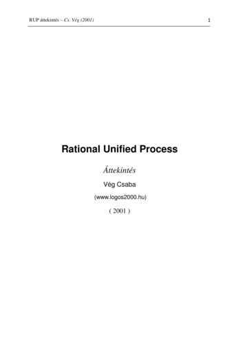 Rational Unified Process - Nyf.hu