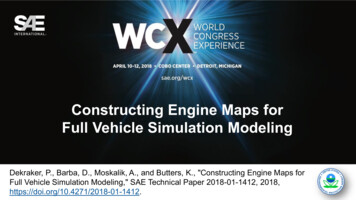 Constructing Engine Maps For Full Vehicle Simulation .