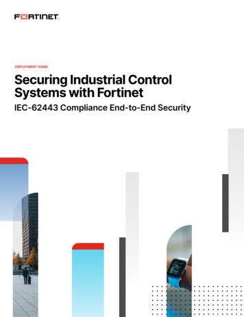DEPLOYMENT GUIDE Securing Industrial Control Systems 