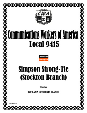 Simpson Strong-Tie (Stockton Branch) - Cwa9415 