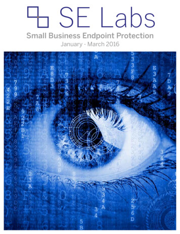 Small Business Endpoint Protection - SE Labs